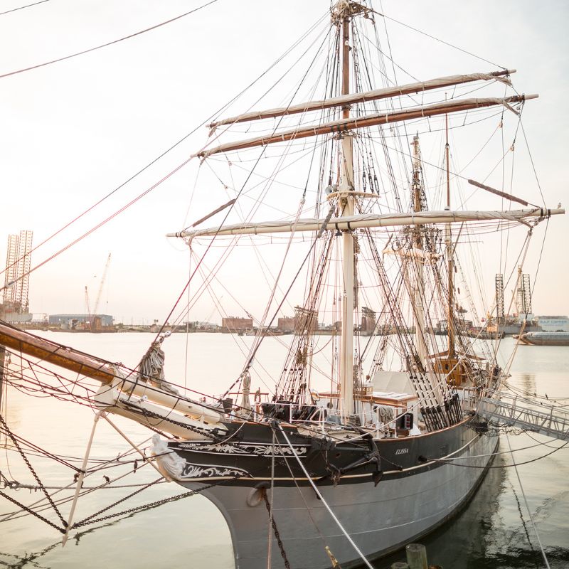 Tall Ship Elissa's 147th Birthday Celebration! Galveston